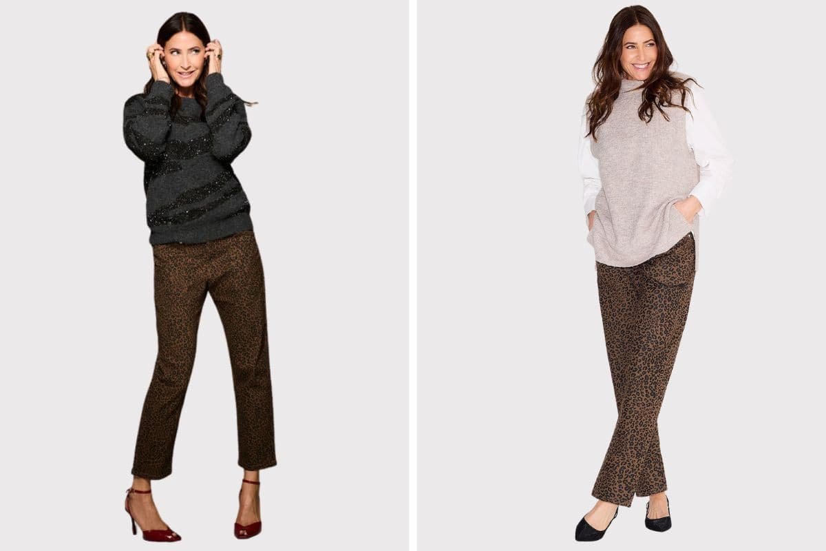 Animal print jeans are the hottest new fashion trend for spring