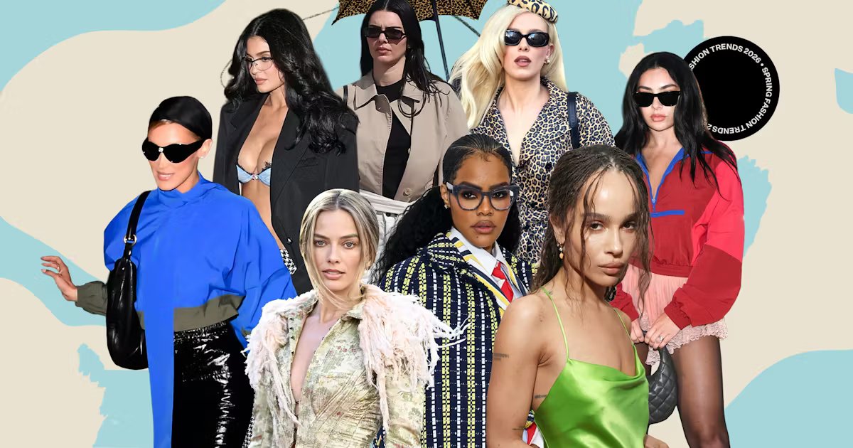Spring 2026’s Biggest Fashion Trends, From Wasabi Green To Surf Styles