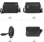 befen Genuine Leather Crossbody Purses for Women Small Crossbody Bags Purse with Built in RFID Blocking Wallet - Image 7