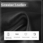 befen Genuine Leather Crossbody Purses for Women Small Crossbody Bags Purse with Built in RFID Blocking Wallet - Image 8