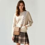 POIUGOYA Small Crossbody Bags for Women Trendy,Leather Triple Compartment Cell Phone Crossbody Wallet Purses with Card Slots | Small, Trendy, Triple Compartment, Cell Phone, with Card Slots, Small - Image 3