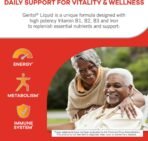 Geritol Liquid Vitamin and Iron Supplement, Energy Support, Contains High Potency B-Vitamins and Iron, Pleasant Tasting, Easy to Swallow, No Artificial Sweeteners, Non-GMO, 12 Oz - Image 3