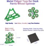 Desk Toys for Fidget Ferris-Wheel-Spinner: 4mins Kinetic-Spinning Cool-Gadgets, Cool-Stuff Thing Toy for Office School Home Man Women Christmas, Stress-Relief Game Gifts for Adult Teen Children Kid - Image 3