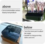 Portable pet Grooming Tools Holder for Dog Grooming Table and arm - Image 7