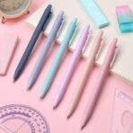 Four Candies Cute Mechanical Pencil Set, 6PCS Pastel Mechanical Pencils 0.5 & 0.7mm with 360PCS HB Leads, 3PCS Erasers and 9PCS Eraser Refills, Aesthetic School Supplies for Girls Writing - Image 5