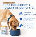 Native Pet Bone Broth for Dogs - Made with Real Beef Bone Broth, Dog Food Toppers for Picky Eaters - Provides Extra Hydration & Nutrition for Joint Strength, Immunity & Heart Health-48 Scoops - Image 3