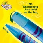 Crayola Twistables Colored Pencil Set (50ct), No Sharpen Colored Pencils For Kids, Kids Art Supplies for Back to School, 4+ [Amazon Exclusive] - Image 4