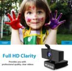 NexiGo N60 1080P Webcam with Microphone, Software Control & Privacy Cover, USB HD Computer Web Camera, Plug and Play, for Zoom/Skype/Teams, Conferencing and Video Calling - Image 3