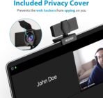 NexiGo N60 1080P Webcam with Microphone, Software Control & Privacy Cover, USB HD Computer Web Camera, Plug and Play, for Zoom/Skype/Teams, Conferencing and Video Calling - Image 4
