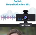 NexiGo N60 1080P Webcam with Microphone, Software Control & Privacy Cover, USB HD Computer Web Camera, Plug and Play, for Zoom/Skype/Teams, Conferencing and Video Calling - Image 5