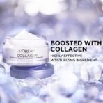 L'Oreal Paris Collagen Moisture Filler Facial Moisturizer, Anti Aging Face Cream, Non-Greasy Skin Care Formula For Up to 48HR Hydration, 1.7 oz - Image 5