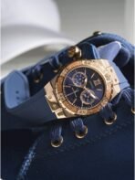 Guess Women's Stainless Steel + Stain Resistant Silicone Watch - Image 3