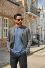COOFANDY Men's Henley Shirts Long Sleeve Casual Button Shirts Fashion Lightweight Pullover Shirts - Image 7