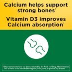 Nature Made Calcium Gummies 500 mg Per Serving with Vitamin D3, Dietary Calcium Supplement for Bone Support, 80 Gummies, 40 Day Supply - Image 4
