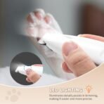 2026 New Pet Precision Trimmer, Dog Paw Trimmer with LED Light, Low Noise, IP68 Waterproof, Dual-Speed Motor, Suit for Trimming Paw, Ear, Face, Butt, Eyebrows, USB Rechageble - Image 7