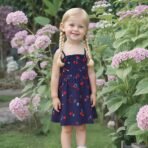 Girls Dresses, Toddler Dress, Little Toddler Girls' Flower Summer Strap Dresses,Backless Cute Floral Sundress for Kids - Image 3