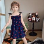 Girls Dresses, Toddler Dress, Little Toddler Girls' Flower Summer Strap Dresses,Backless Cute Floral Sundress for Kids - Image 4