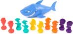 Spin Master Games, Shark Strike, Bowling Game with Wind-Up Jaw-Chomping Action, Easy Activity Toy for Preschoolers, Fun for Kids & Family, 2-4 Players, Easter Gift, Ages 5 & Up - Image 5