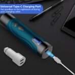 YABIFE Dog Nail Trimmers and Dog Nail Clippers Kit, Whisper Quiet Electric Grinder with Light, for Small, Medium, Large Dogs, Cats Toenail Grooming, 3 Speeds - Image 6