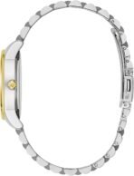 Bulova Ladies' Classic Diamond Two-Tone Gold Stainless Steel 3-Hand Calendar Date Quartz Watch - Image 3