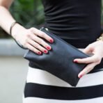 Humble Chic NY Vegan Leather Wristlet Purse for Women - Small Clutch Purse with Shoulder and Wrist Straps - Image 3