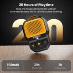 TOZO PM1 AI Smart Speaker with AI Assistants, Wearable Speaker for Hands-Free, 20 Hour Playtime Clip-On Wireless Portable Bluetooth Speaker Built-in Mic, Mini Gifts for Working, Sports - Image 5