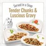Purina Fancy Feast Gourmet Wet Cat Food Variety Pack, Petites Gravy Collection, break-apart tubs, 48 servings - (Pack of 24) 2.8 oz. Tubs - Image 3