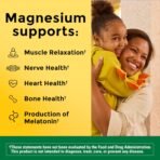 Nature Made Magnesium Oxide 250 mg, Magnesium Supplements for Men and Women, Support for Muscle, Heart, Bone and Nerve Health, 200 Tablets, 200 Day Supply - Image 3