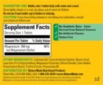 Nature Made Magnesium Oxide 250 mg, Magnesium Supplements for Men and Women, Support for Muscle, Heart, Bone and Nerve Health, 200 Tablets, 200 Day Supply - Image 5