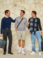 Runcati Mens Crewneck Sweaters Casual Knit Lightweight Dress Sweater Long Sleeve Slim Fit Fall Winter Pullover - Image 6