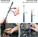 STREBITO Electronics Precision Screwdriver Sets 142-Piece with 120 Bits Magnetic Repair Tool Kit for iPhone, MacBook, Computer, Laptop, PC, Tablet, PS4, Xbox, Nintendo, Game Console - Image 5