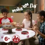 Pigs on Trampolines Board Games – Family Game, Kids Games, Multi-Player, Board Games for Family Night, Preschool Toys, The Muddiest Pig Wins The Game, Hand-Eye-Coordination Game, Ages 6+ - Image 3