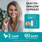 NAC Supplement | Selenium | B6 | B12 - Antioxidant, Immune Support - N Acetyl Cysteine 600 mg per Capsule, 1200 mg per Serving - Made in USA - Non-GMO, Gluten-Free, Vegan - 120 caps, 2 Month Supply - Image 8