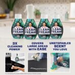 Mr. Clean Clean Freak Multi Surface Cleaning Spray, Deep Cleaning Mist Starter Kit and Refill Bundle, Unstopables Fresh Scent, 64 fl oz - Image 3