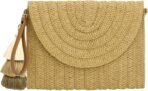 Aovtero Straw Clutch Purse Women Crossbody Bag Summer Beach Shoulder Bags Envelope Wallet Handbags - Image 7