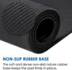 KTRIO Large Gaming Mouse Pad Desk Mat, Superior Micro-Weave Cloth for Precise Mouse Control, Non-Slip Rubber Base, Stitched Edges, Water-Resistant, for Gamer, Office & Home, 31.5" x 11.8" inches - Image 5