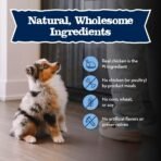 Blue Buffalo Baby Blue Natural Dry Food for Puppies, Healthy Growth Formula with DHA, Savory Chicken Recipe, 4-lb Bag - Image 4