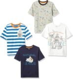 Amazon Essentials Disney | Marvel | Star Wars Boys and Toddlers' Short-Sleeve T-Shirts (Previously Spotted Zebra), Multipacks - Image 2