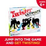 Hasbro Gaming Twister Ultimate: Bigger Mat, More Colored Spots, Family, Kids Party Game Age 6+; Compatible with Alexa (Amazon Exclusive) - Image 3