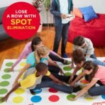 Hasbro Gaming Twister Ultimate: Bigger Mat, More Colored Spots, Family, Kids Party Game Age 6+; Compatible with Alexa (Amazon Exclusive) - Image 5