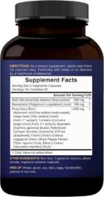 NatureBell NAD+ Complex 1,500mg Per Serving, 240 Veggie Capsules | NMN Supplement Alternative | NAD Plus Resveratrol, Hyaluronic Acid, Quercetin, Fisetin, Collagen, & More – Non-GMO - Image 7