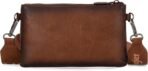 Wrangler Crossbody Wallet Purses Multi-function Card Holder Small Purse with Double Zipper - Image 7