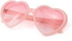 Girls Fashion Polarized Heart Shaped Sunglasses, Fashion Lovely Rave Party Sun Glasses, Ages 3-10 - Image 3