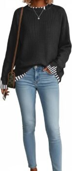 Disamer Womens Sweaters Fall Clothes Fashion 2026 Cowboy Chic Knit Cozy Sweater School Teacher Outfits Long Sleeve Pullover - Image 3