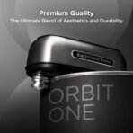 Kitchen Mama Orbit One Stainless Steel Rechargeable Electric Can Opener: Hands-free, USB-C Charging, Automatic Stop, Smooth Edge, Safety, Blade for Large Cans, Heavy Duty, Soda Can and Pop Can - Image 3