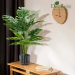 Der RoseFake Plants Tall Artificial Monstera Faux Plants Indoor Outdoor Tree for Living Room Home House Decor - Image 4