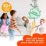 Move2Play, Pass The Potato | Hilariously Wild & Fun Kids Game | Easter Gift for Kids | Easter Basket Stuffer | Indoor/Outdoor Toy for Toddlers & Kids Ages 3-8+ | Summer & Camping Fun - Image 3