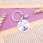 Meditation Yoga Keychain For Women Zen Birthday Christmas Appreciation Keychain For Yogis Wellness Coach Pilates Teacher Gifts - Image 3