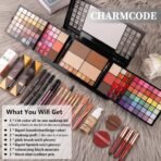 Full Makeup Kit, Makeup Sets for Women Full Kit, All in One Make Up Gift Set for Girls & Women with Eyeshadow,Liquid Lipstick,Foundation,Mascara,Blush,Eyeliner,Contour,Brushes and More - Image 3