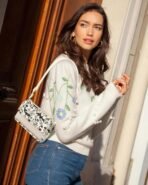 Small Crossbody Bag for Women Phone Purse Wallet - Leather Cellphone Purse Bag with Adjustable Shoulder Strap - Image 3